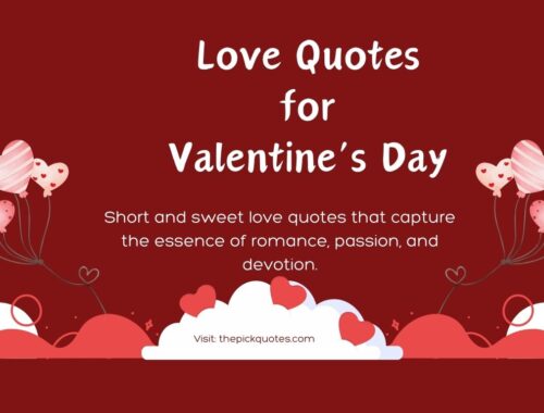 Short Love Quotes for Valentine's Day